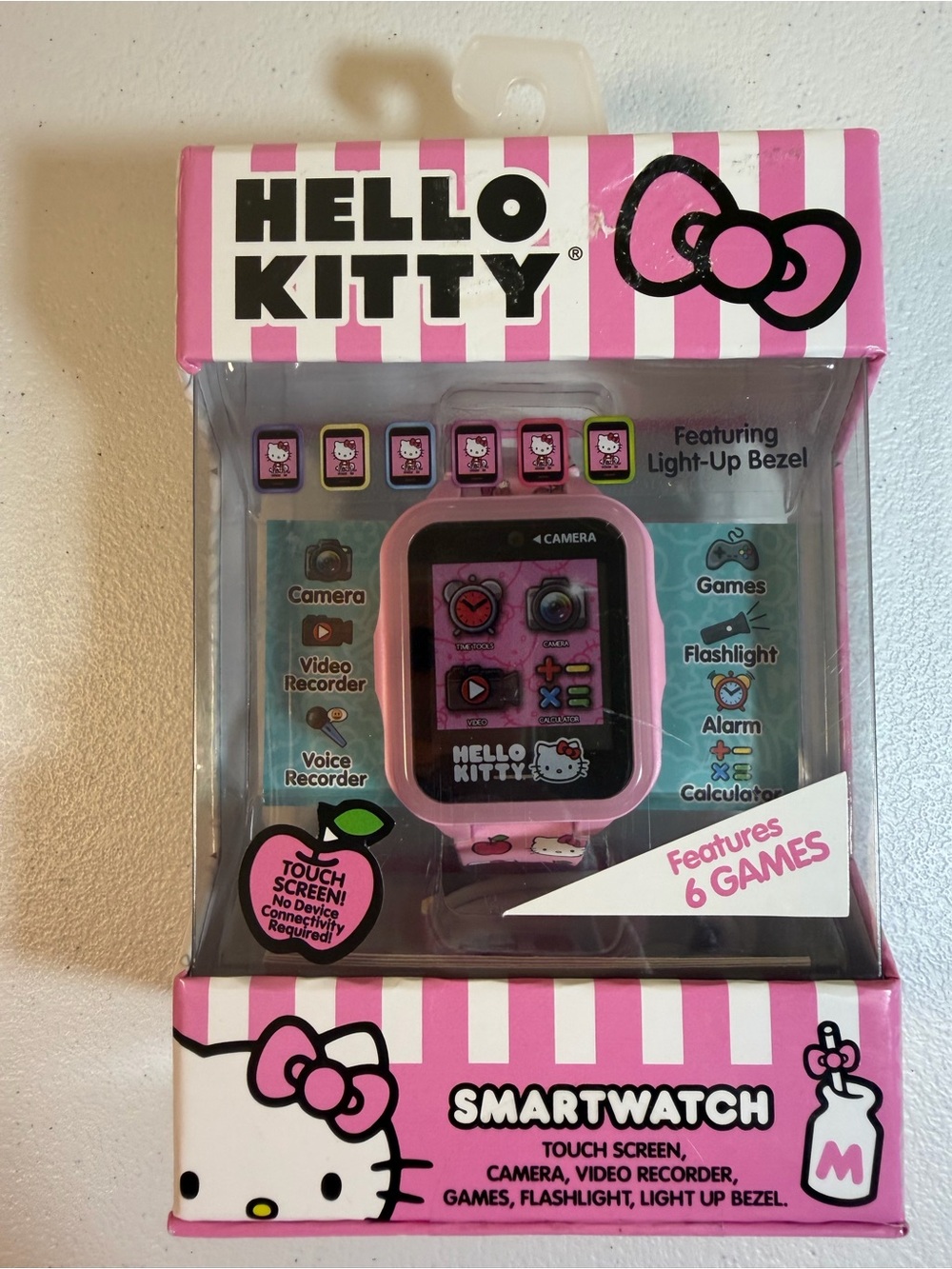 Hello Kitty Pink Kids Smartwatch with Camera & Games Brand New in Box - Picture 7 of 7
